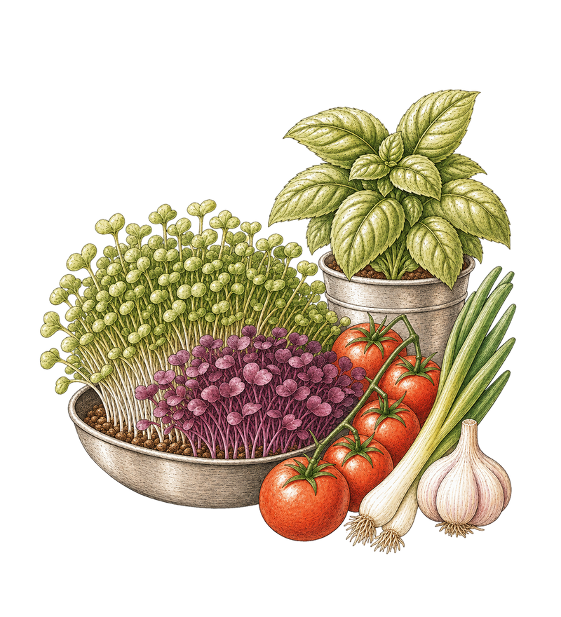 Microgreens für dein Restaurant